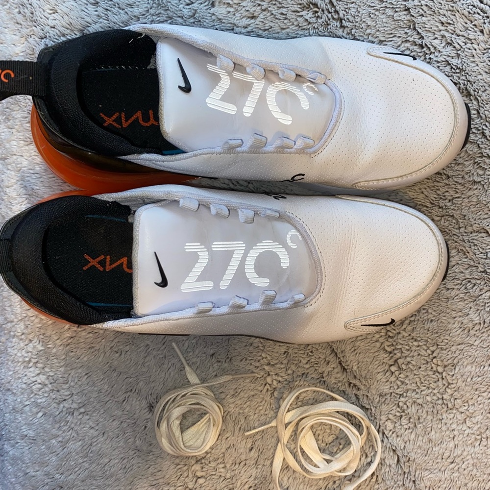 Nikes. Men’s 9. Great condition. A little dirty.